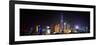 China 10MKm2 Collection - Shanghai Skyline with Oriental Pearl Tower at night-Philippe Hugonnard-Framed Photographic Print