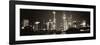 China 10MKm2 Collection - Shanghai Skyline with Oriental Pearl Tower at night-Philippe Hugonnard-Framed Photographic Print