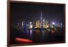 China 10MKm2 Collection - Shanghai Skyline with Oriental Pearl Tower at night-Philippe Hugonnard-Framed Photographic Print