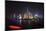 China 10MKm2 Collection - Shanghai Skyline with Oriental Pearl Tower at night-Philippe Hugonnard-Mounted Photographic Print