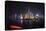 China 10MKm2 Collection - Shanghai Skyline with Oriental Pearl Tower at night-Philippe Hugonnard-Stretched Canvas