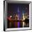 China 10MKm2 Collection - Shanghai Skyline with Oriental Pearl Tower at night-Philippe Hugonnard-Framed Photographic Print