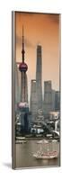 China 10MKm2 Collection - Shanghai Skyline with Oriental Pearl Tower-Philippe Hugonnard-Framed Photographic Print