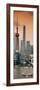 China 10MKm2 Collection - Shanghai Skyline with Oriental Pearl Tower-Philippe Hugonnard-Framed Photographic Print