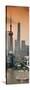 China 10MKm2 Collection - Shanghai Skyline with Oriental Pearl Tower-Philippe Hugonnard-Stretched Canvas