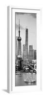 China 10MKm2 Collection - Shanghai Skyline with Oriental Pearl Tower-Philippe Hugonnard-Framed Photographic Print