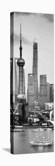 China 10MKm2 Collection - Shanghai Skyline with Oriental Pearl Tower-Philippe Hugonnard-Stretched Canvas