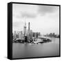 China 10MKm2 Collection - Shanghai Skyline with Oriental Pearl Tower-Philippe Hugonnard-Framed Stretched Canvas