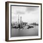 China 10MKm2 Collection - Shanghai Skyline with Oriental Pearl Tower-Philippe Hugonnard-Framed Photographic Print