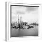 China 10MKm2 Collection - Shanghai Skyline with Oriental Pearl Tower-Philippe Hugonnard-Framed Photographic Print