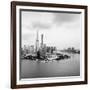 China 10MKm2 Collection - Shanghai Skyline with Oriental Pearl Tower-Philippe Hugonnard-Framed Photographic Print