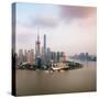 China 10MKm2 Collection - Shanghai Skyline with Oriental Pearl Tower-Philippe Hugonnard-Stretched Canvas