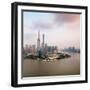 China 10MKm2 Collection - Shanghai Skyline with Oriental Pearl Tower-Philippe Hugonnard-Framed Photographic Print