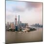 China 10MKm2 Collection - Shanghai Skyline with Oriental Pearl Tower-Philippe Hugonnard-Mounted Photographic Print