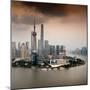 China 10MKm2 Collection - Shanghai Skyline with Oriental Pearl Tower-Philippe Hugonnard-Mounted Photographic Print