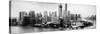 China 10MKm2 Collection - Shanghai Skyline with Oriental Pearl Tower-Philippe Hugonnard-Stretched Canvas