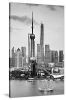 China 10MKm2 Collection - Shanghai Skyline with Oriental Pearl Tower-Philippe Hugonnard-Stretched Canvas