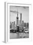 China 10MKm2 Collection - Shanghai Skyline with Oriental Pearl Tower-Philippe Hugonnard-Framed Premium Photographic Print