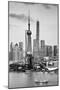 China 10MKm2 Collection - Shanghai Skyline with Oriental Pearl Tower-Philippe Hugonnard-Mounted Premium Photographic Print