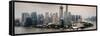 China 10MKm2 Collection - Shanghai Skyline with Oriental Pearl Tower-Philippe Hugonnard-Framed Stretched Canvas