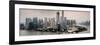 China 10MKm2 Collection - Shanghai Skyline with Oriental Pearl Tower-Philippe Hugonnard-Framed Photographic Print