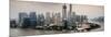 China 10MKm2 Collection - Shanghai Skyline with Oriental Pearl Tower-Philippe Hugonnard-Mounted Photographic Print