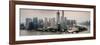 China 10MKm2 Collection - Shanghai Skyline with Oriental Pearl Tower-Philippe Hugonnard-Framed Photographic Print