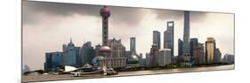 China 10MKm2 Collection - Shanghai Skyline with Oriental Pearl Tower-Philippe Hugonnard-Mounted Photographic Print