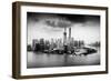 China 10MKm2 Collection - Shanghai Skyline with Oriental Pearl Tower-Philippe Hugonnard-Framed Photographic Print