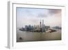 China 10MKm2 Collection - Shanghai Skyline with Oriental Pearl Tower-Philippe Hugonnard-Framed Photographic Print