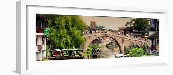 China 10MKm2 Collection - Shanghai Water Town - Qibao-Philippe Hugonnard-Framed Photographic Print