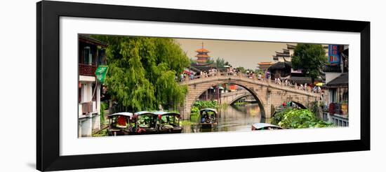 China 10MKm2 Collection - Shanghai Water Town - Qibao-Philippe Hugonnard-Framed Photographic Print