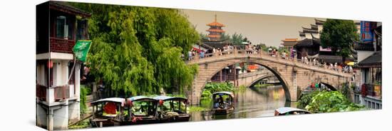 China 10MKm2 Collection - Shanghai Water Town - Qibao-Philippe Hugonnard-Stretched Canvas