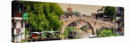 China 10MKm2 Collection - Shanghai Water Town - Qibao-Philippe Hugonnard-Stretched Canvas