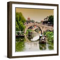 China 10MKm2 Collection - Shanghai Water Town - Qibao-Philippe Hugonnard-Framed Photographic Print