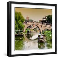 China 10MKm2 Collection - Shanghai Water Town - Qibao-Philippe Hugonnard-Framed Photographic Print