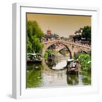 China 10MKm2 Collection - Shanghai Water Town - Qibao-Philippe Hugonnard-Framed Photographic Print