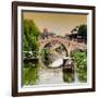 China 10MKm2 Collection - Shanghai Water Town - Qibao-Philippe Hugonnard-Framed Photographic Print