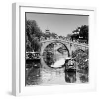 China 10MKm2 Collection - Shanghai Water Town - Qibao-Philippe Hugonnard-Framed Photographic Print