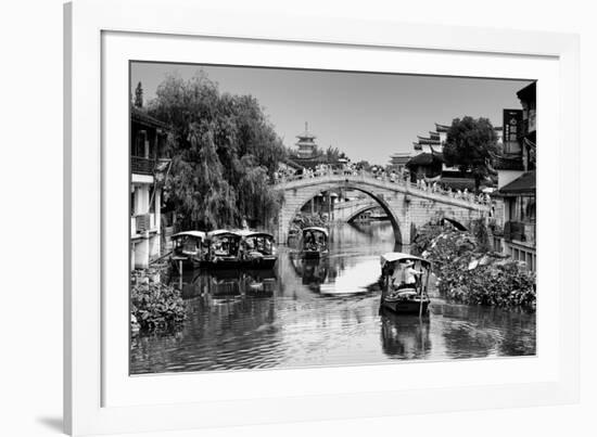 China 10MKm2 Collection - Shanghai Water Town - Qibao-Philippe Hugonnard-Framed Photographic Print