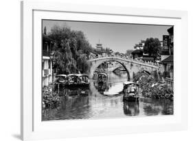 China 10MKm2 Collection - Shanghai Water Town - Qibao-Philippe Hugonnard-Framed Photographic Print