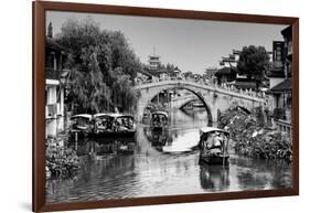 China 10MKm2 Collection - Shanghai Water Town - Qibao-Philippe Hugonnard-Framed Photographic Print