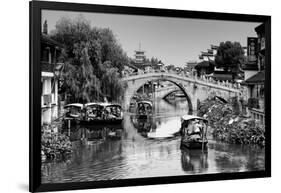 China 10MKm2 Collection - Shanghai Water Town - Qibao-Philippe Hugonnard-Framed Photographic Print