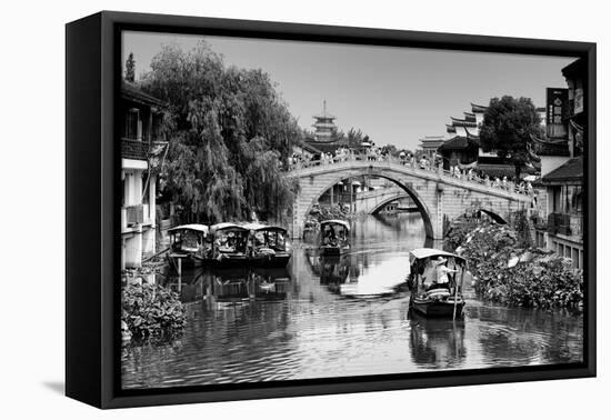 China 10MKm2 Collection - Shanghai Water Town - Qibao-Philippe Hugonnard-Framed Stretched Canvas