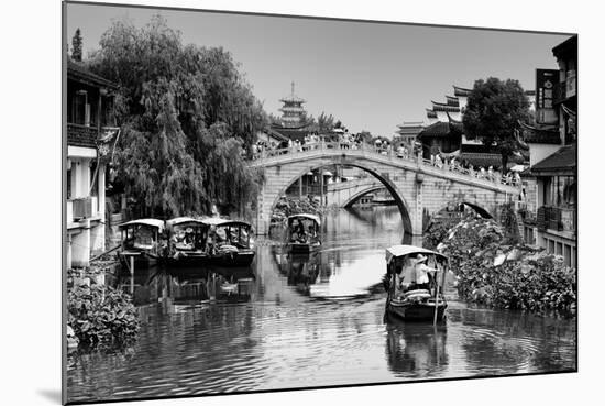 China 10MKm2 Collection - Shanghai Water Town - Qibao-Philippe Hugonnard-Mounted Photographic Print