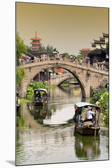 China 10MKm2 Collection - Shanghai Water Town - Qibao-Philippe Hugonnard-Mounted Photographic Print