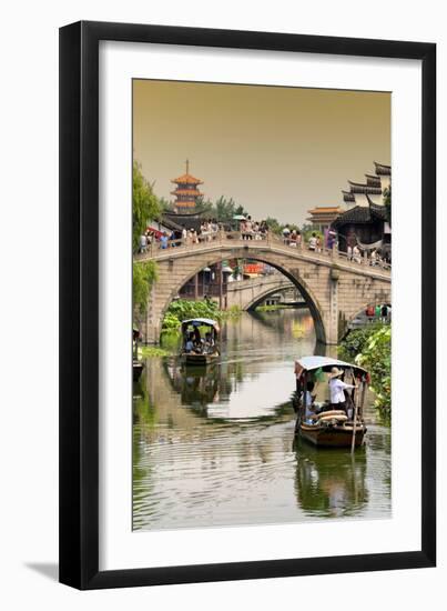 China 10MKm2 Collection - Shanghai Water Town - Qibao-Philippe Hugonnard-Framed Photographic Print