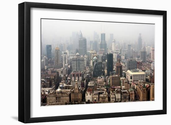 China 10MKm2 Collection - Shanghai-Philippe Hugonnard-Framed Photographic Print