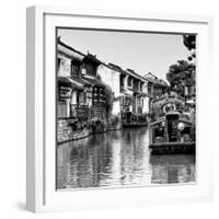 China 10MKm2 Collection - Shantang water Town - Suzhou-Philippe Hugonnard-Framed Photographic Print