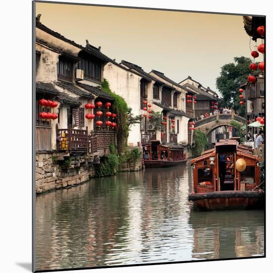 China 10MKm2 Collection - Shantang water Town - Suzhou-Philippe Hugonnard-Mounted Photographic Print